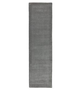 York Runner Rug by Asiatic Grey