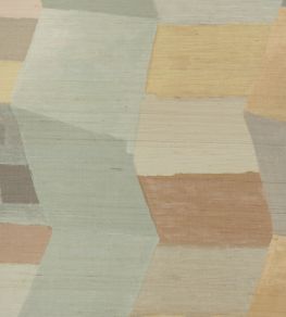 Zig Zag Grass Cloth Wallpaper by Christopher Farr Cloth Slate