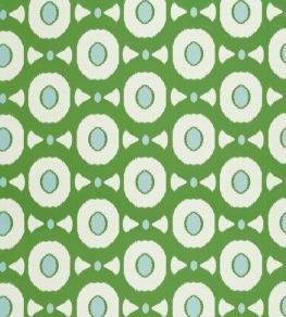 Zinnia Fabric by Harlequin Emerald / Sky