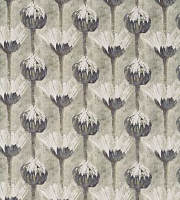 Marketa Fabric by Zoffany Blue Umber