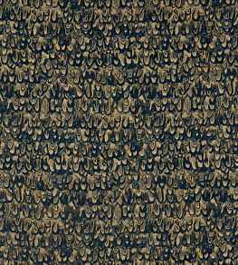 Icarus Fabric by Zoffany Tigers Eye/Ink