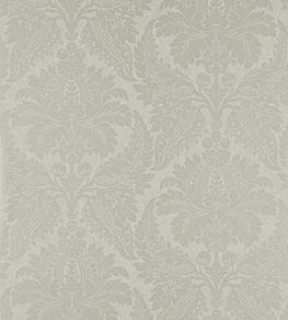 Malmaison Damask Wallpaper by Zoffany Chalk