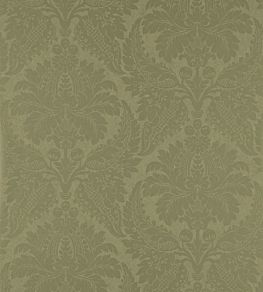 Malmaison Damask Wallpaper by Zoffany Old Gold