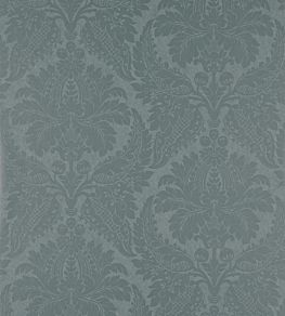 Malmaison Damask Wallpaper by Zoffany Teal