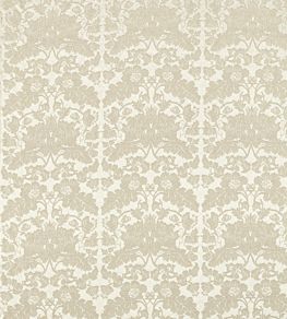 Villandry Weave Fabric by Zoffany White Opal