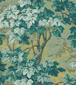 Richmond Park Wallpaper by Zoffany Evergreen