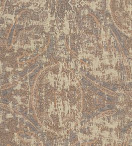 Elswick Paisley Fabric by Zoffany Sandstone