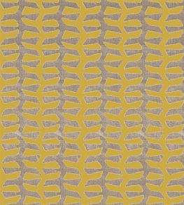 Verdi Applique Fabric by Zoffany Tigers Eye