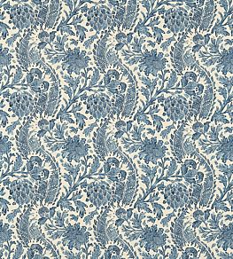 Cochin Fabric by Zoffany Blue