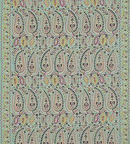 Jayshree Fabric by Zoffany Celadon/Multi