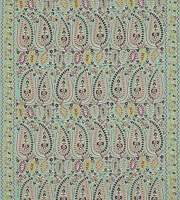 Jayshree Fabric by Zoffany Celadon/Multi