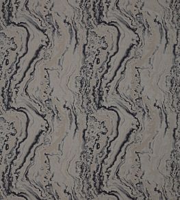 Serpentine Fabric by Zoffany Zinc