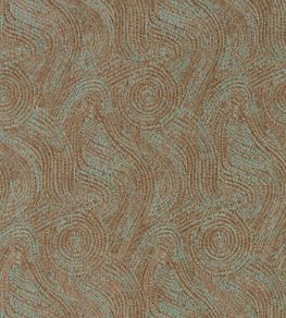 Hawksmoor Wallpaper by Zoffany Oxidised Copper
