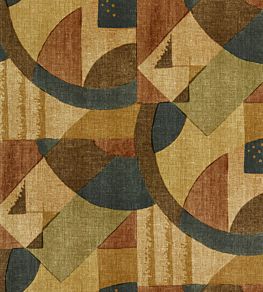 Abstract 1928 Wallpaper by Zoffany Antique Copper