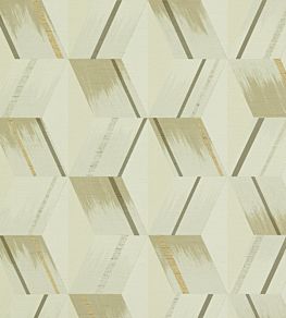 Rhombi Wallpaper by Zoffany Paris Grey