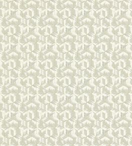 Tumbling Blocks Wallpaper by Zoffany Empire Grey