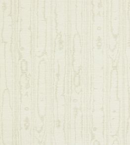 Watered Silk Wallpaper by Zoffany Platinum Grey