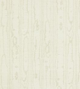 Watered Silk Wallpaper by Zoffany Platinum Grey