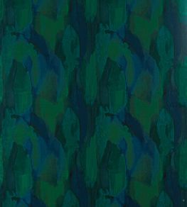 Hepworth Fabric by Zoffany Blue Malachite