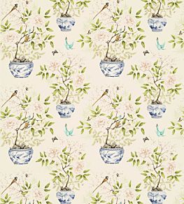 Romeys Garden Fabric by Zoffany Blossom