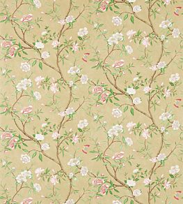 Nostell Priory Wallpaper by Zoffany Old Gold/Green