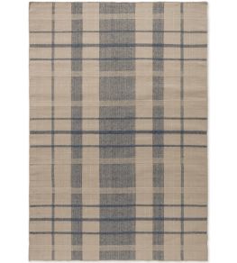 Zona Denim Check Outdoor Rug by Brink & Campman Denim