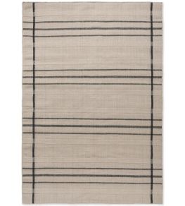 Zona Line Outdoor Rug by Brink & Campman Charcoal