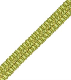 1/2" Le Jardin Silk Gimp Trimming by Samuel & Sons Chartreuse 1/2" Le Jardin Silk Gimp Trimming by Samuel & Sons Chartreuse