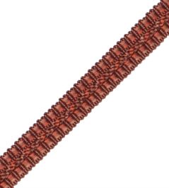 1/2" Le Jardin Silk Gimp Trimming by Samuel & Sons Copper 1/2" Le Jardin Silk Gimp Trimming by Samuel & Sons Copper