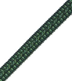 1/2" Le Jardin Silk Gimp Trimming by Samuel & Sons Forest 1/2" Le Jardin Silk Gimp Trimming by Samuel & Sons Forest