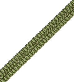 1/2" Le Jardin Silk Gimp Trimming by Samuel & Sons Leaf 1/2" Le Jardin Silk Gimp Trimming by Samuel & Sons Leaf