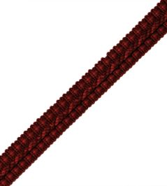 1/2" Le Jardin Silk Gimp Trimming by Samuel & Sons Merlot 1/2" Le Jardin Silk Gimp Trimming by Samuel & Sons Merlot