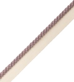 6mm Cambridge Cord With Tape Trimming by Samuel & Sons Lavender 6mm Cambridge Cord With Tape Trimming by Samuel & Sons Lavender