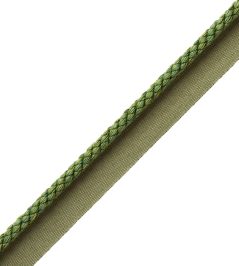 6mm Cambridge Cord With Tape Trimming by Samuel & Sons Parsley 6mm Cambridge Cord With Tape Trimming by Samuel & Sons Parsley