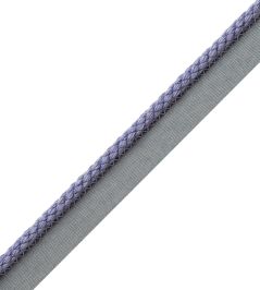 6mm Cambridge Cord With Tape Trimming by Samuel & Sons Periwinkle 6mm Cambridge Cord With Tape Trimming by Samuel & Sons Periwinkle