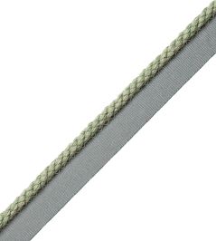 6mm Cambridge Cord With Tape Trimming by Samuel & Sons Seafoam 6mm Cambridge Cord With Tape Trimming by Samuel & Sons Seafoam