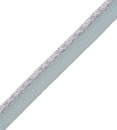 1/4" Jardin Silk Cord With Tape Trimming by Samuel & Sons Seafoam 1/4" Jardin Silk Cord With Tape Trimming by Samuel & Sons Seafoam