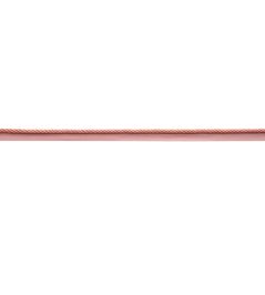 1/4" Sophie Cord with Tape Trimming by Samuel & Sons Rose Water 1/4" Sophie Cord with Tape Trimming by Samuel & Sons Rose Water