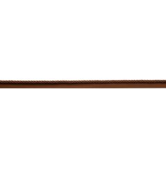 1/4" Sophie Cord with Tape Trimming by Samuel & Sons Walnut 1/4" Sophie Cord with Tape Trimming by Samuel & Sons Walnut