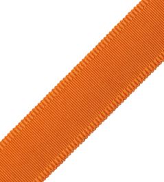 38mm Cambridge Strie Braid Trimming by Samuel & Sons Pumpkin 38mm Cambridge Strie Braid Trimming by Samuel & Sons Pumpkin