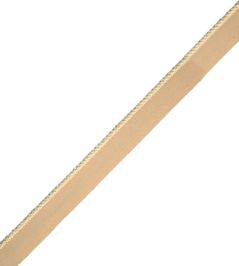 2.5mm Cambridge Cord With Tape Trimming by Samuel & Sons Buff 2.5mm Cambridge Cord With Tape Trimming by Samuel & Sons Buff