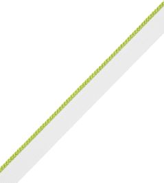 2.5mm Cambridge Cord With Tape Trimming by Samuel & Sons Chartreuse 2.5mm Cambridge Cord With Tape Trimming by Samuel & Sons Chartreuse
