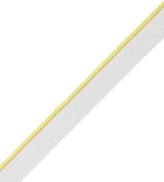 2.5mm Cambridge Cord With Tape Trimming by Samuel & Sons Lemon 2.5mm Cambridge Cord With Tape Trimming by Samuel & Sons Lemon