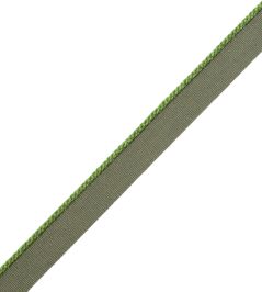 2.5mm Cambridge Cord With Tape Trimming by Samuel & Sons Lime 2.5mm Cambridge Cord With Tape Trimming by Samuel & Sons Lime
