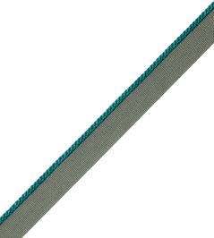 2.5mm Cambridge Cord With Tape Trimming by Samuel & Sons Malachite 2.5mm Cambridge Cord With Tape Trimming by Samuel & Sons Malachite
