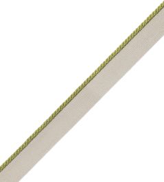 2.5mm Cambridge Cord With Tape Trimming by Samuel & Sons Meadow 2.5mm Cambridge Cord With Tape Trimming by Samuel & Sons Meadow