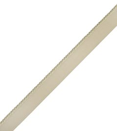 2.5mm Cambridge Cord With Tape Trimming by Samuel & Sons Moss 2.5mm Cambridge Cord With Tape Trimming by Samuel & Sons Moss