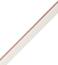 2.5mm Cambridge Cord With Tape Trimming by Samuel & Sons Peony 2.5mm Cambridge Cord With Tape Trimming by Samuel & Sons Peony