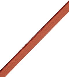 2.5mm Cambridge Cord With Tape Trimming by Samuel & Sons Pompeian Red 2.5mm Cambridge Cord With Tape Trimming by Samuel & Sons Pompeian Red