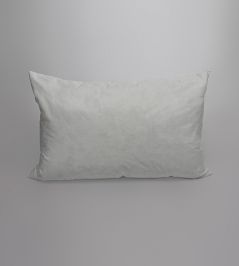 12 by 18 Inch Feather Cushion White 12 by 18 Inch Feather Cushion White